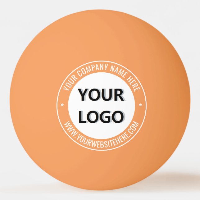 Logo für benutzerdefinierte Unternehmen und Text-P Tischtennisball (Vorderseite)