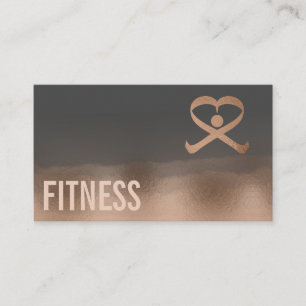 Logo für berufliche Fitness für Personaltrainer Visitenkarte
