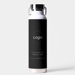 Logo für berufliche Unternehmen Trinkflasche