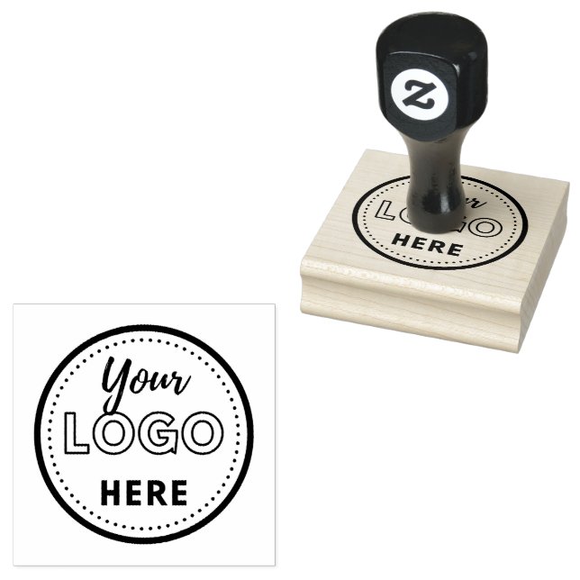 Logo für berufliche Unternehmenswerbung Gummistempel (Stempel)