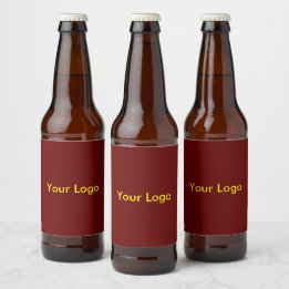 Logo für Bierflaschen Bierflaschenetikett
