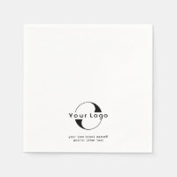Logo für "Clean + Black Text Company Business Pape