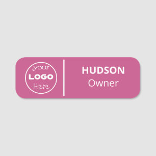 Logo für das benutzerdefinierte Unternehmen Pink N Namensschild