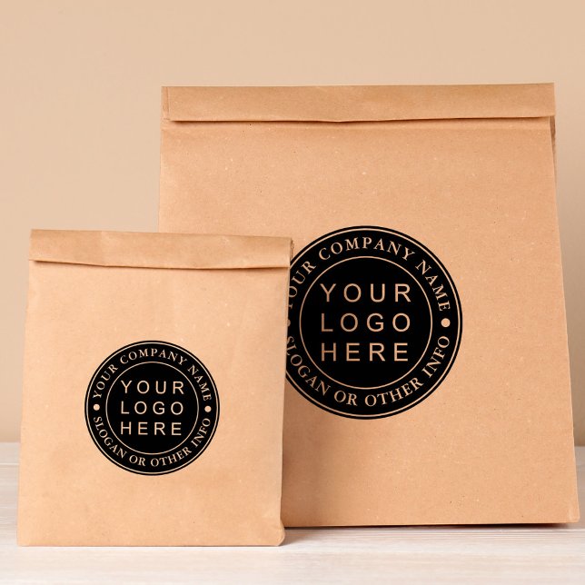 Logo für das Black Circle Business Gummistempel (Von Creator hochgeladen)