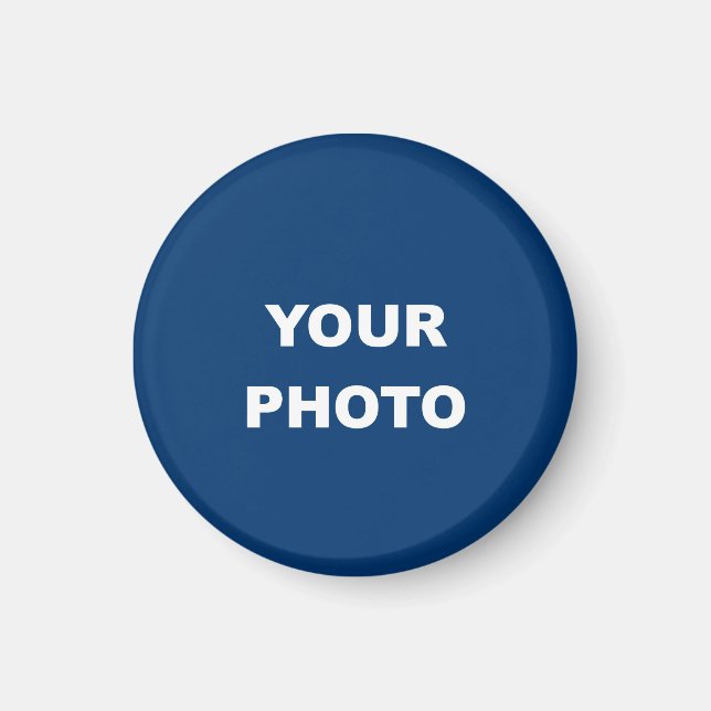 Logo für das Foto hinzufügen Magnet (Vorne)