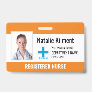 Logo für das Foto "Name des Krankenhauses" Orange Ausweis