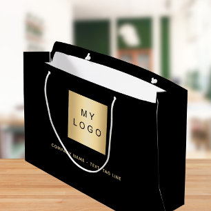 Logo für das Goldgeschäft Große Geschenktüte