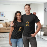 Logo für das Goldgeschäft T-Shirt<br><div class="desc">Ein schwarzer T - Shirt. Personalisieren Sie Ihr Firmenlogo und fügen Sie es hinzu.</div>