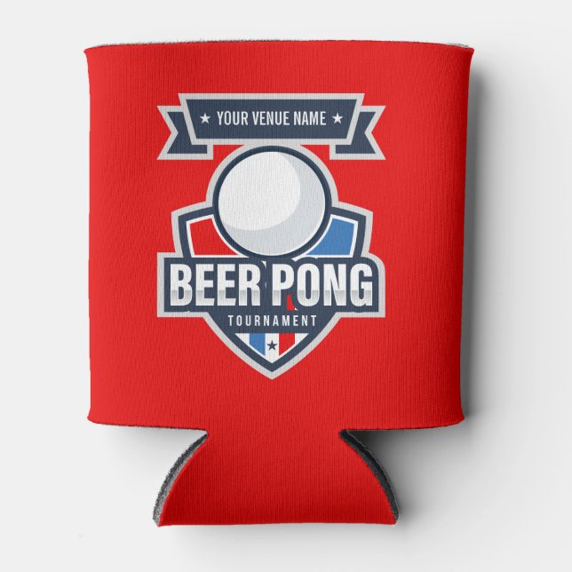 Logo für das individuell anpassbare Bierpong-Turni Dosenkühler (Vorderseite)
