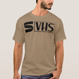 Logo für das Super VHS Media Format T-Shirt
