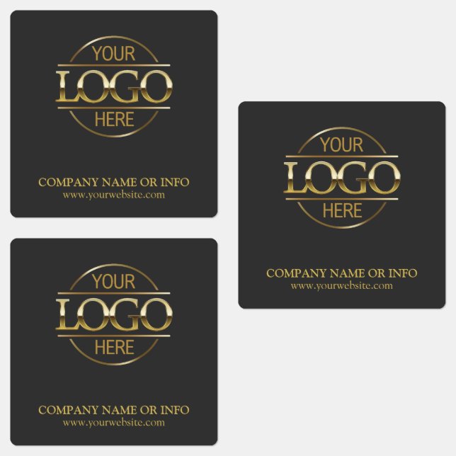 Logo für das Unternehmen "Custom Gray Gold Promoti Etiketten (Gruppe)