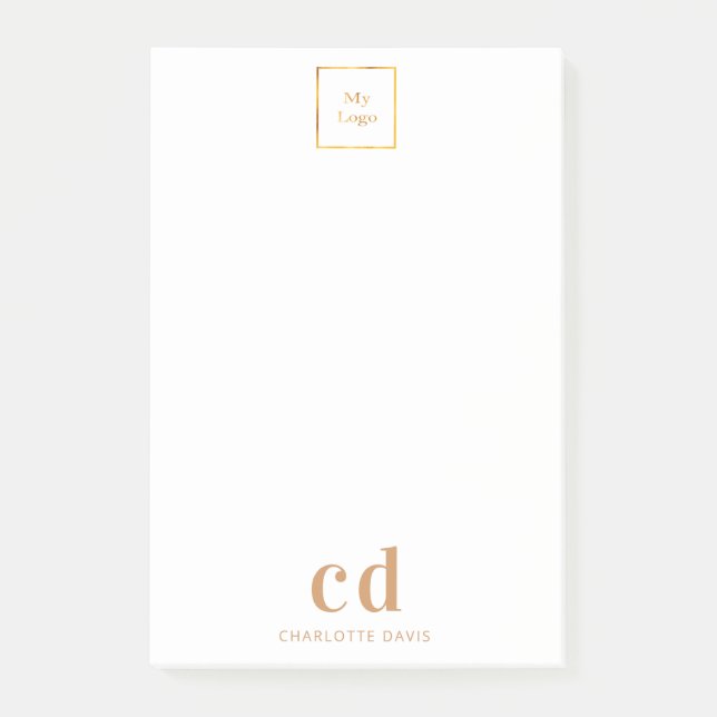 Logo für das Unternehmen Post-it Klebezettel (Vorderseite)