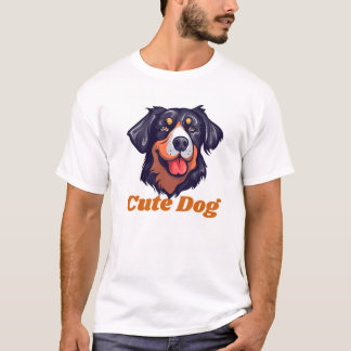 Logo für den Abstrakten Niedlichen Hundeschuh in S T-Shirt