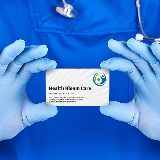 Logo für den Health Care Provider | Arzt Visitenkarte (Von Creator hochgeladen)