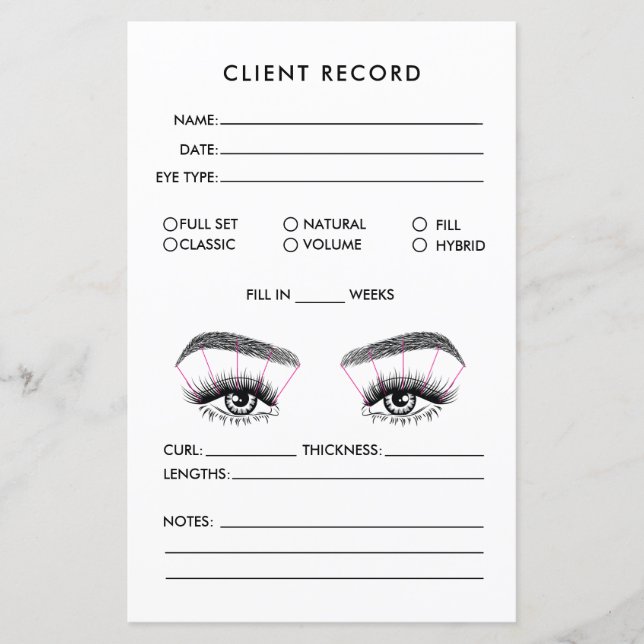 Logo für den Lash-Client-Record (Vorderseite)