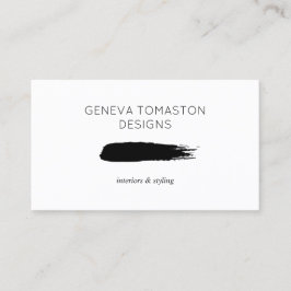 Logo für den Minimalistischen Pinselstrich II Visitenkarte