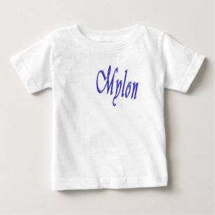 Logo für den Mylon-Namen, Baby T-shirt