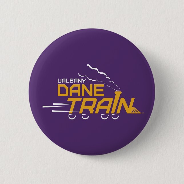 Logo für den Straßenzug von UAlbany Button (Vorderseite)