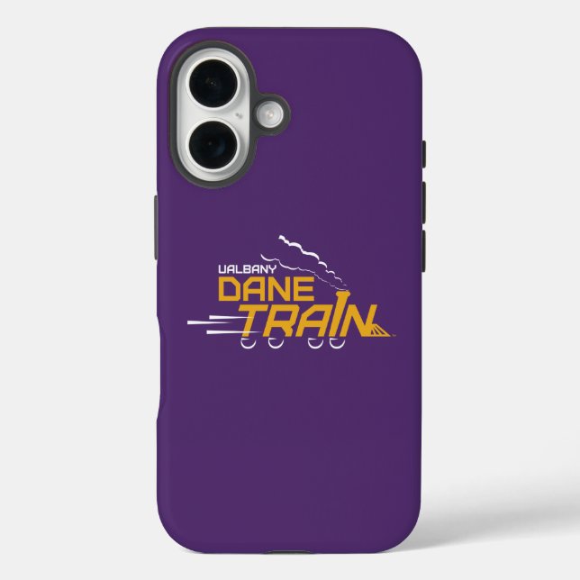 Logo für den Straßenzug von UAlbany iPhone 16 Hülle (Rückseite)