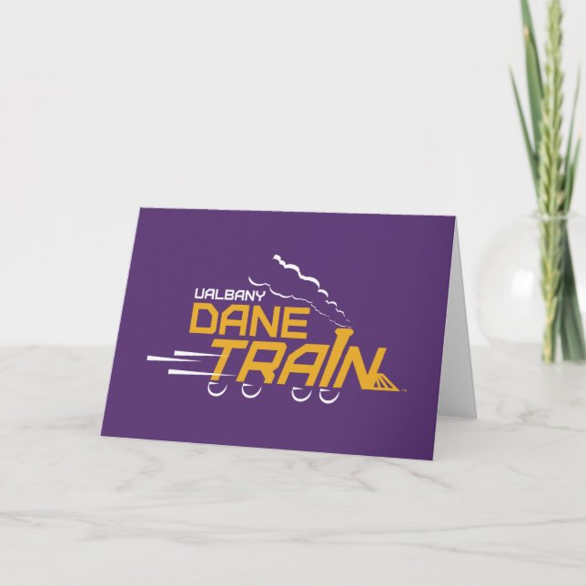 Logo für den Straßenzug von UAlbany Karte (Vorderseite)