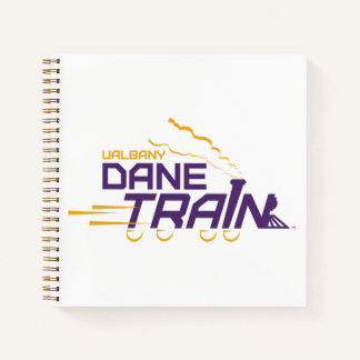 Logo für den Straßenzug von UAlbany Notizbuch