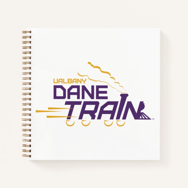 Logo für den Straßenzug von UAlbany Notizbuch (Vorderseite)