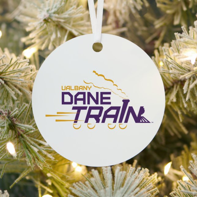 Logo für den Straßenzug von UAlbany Ornament Aus Metall (InSitu)