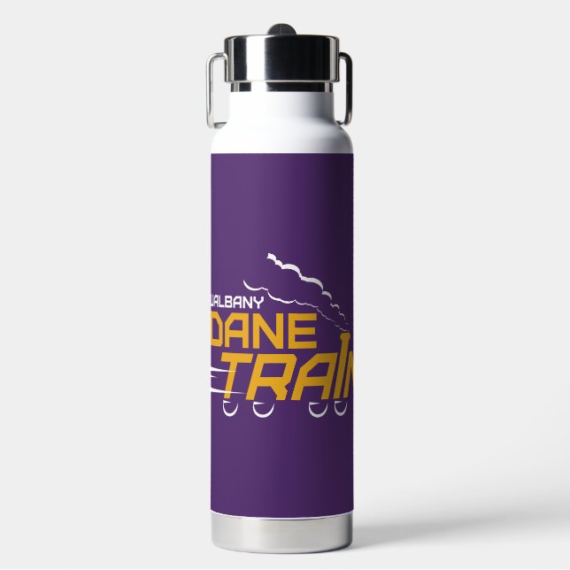 Logo für den Straßenzug von UAlbany Trinkflasche (Vorderseite)