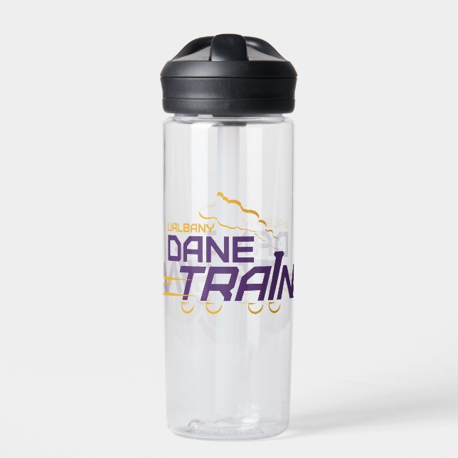 Logo für den Straßenzug von UAlbany Trinkflasche (Vorderseite)