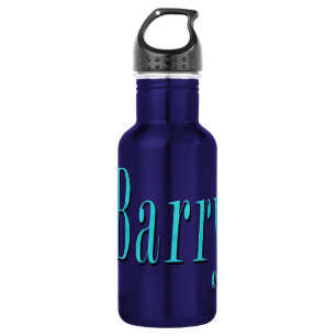 Logo für die blaue Barriere, Trinkflasche