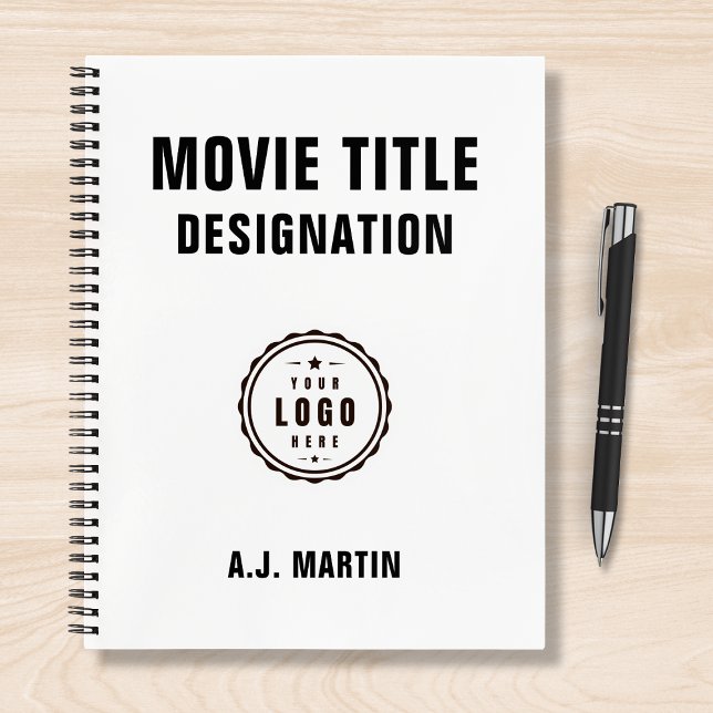Logo für die Crew von Filmen mit eigenem Personali Notizbuch (Von Creator hochgeladen)