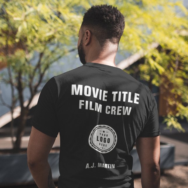 Logo für die Crew von Filmen mit eigenem Personali T-Shirt (Von Creator hochgeladen)