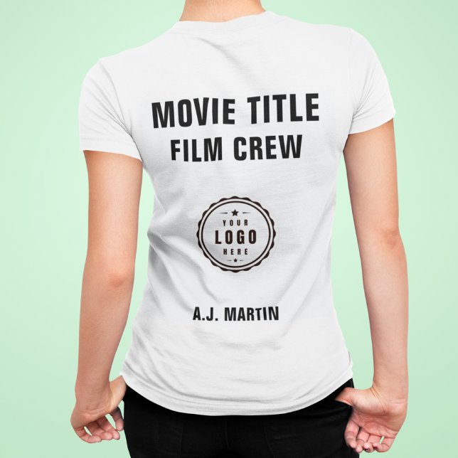 Logo für die Crew von Filmen mit eigenem Personali Tri-Blend Shirt (Von Creator hochgeladen)