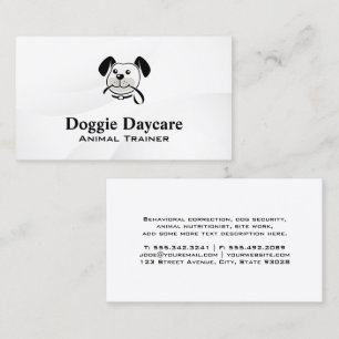 Logo für die Hundehalterung Visitenkarte