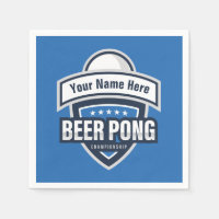 Logo für die individuell anpassbare Bierpong-Meist
