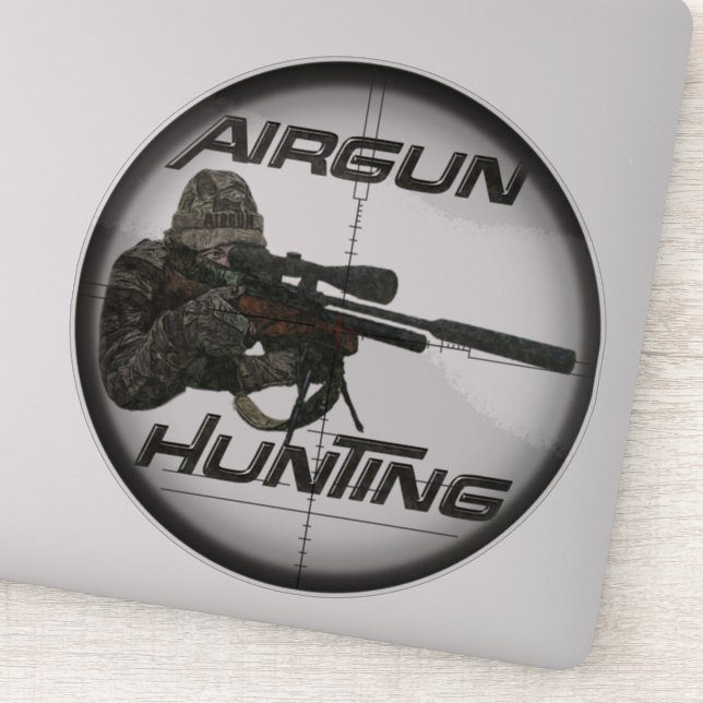 Logo für die Jagd von Flugzeugen Aufkleber (Detail)