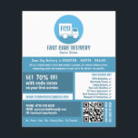 Logo für die Kurierlieferung, Kurierdienstwerbung Flyer<br><div class="desc">Logo für die Kurierlieferung,  Flyer für Kurierservice-Werbung im Visitenkartengeschäft.</div>