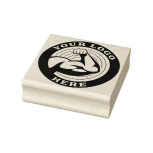 Logo für die personalisierte Marke Gym Business Gummistempel