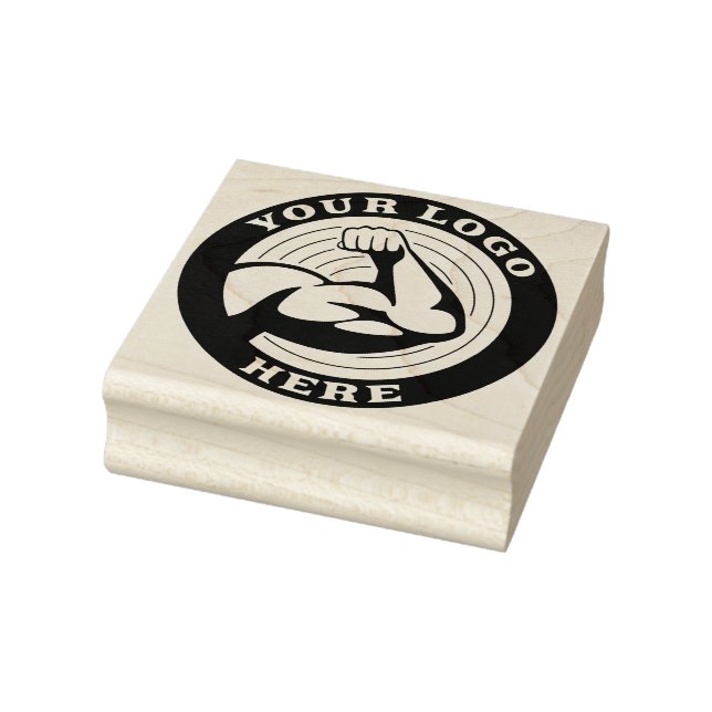 Logo für die personalisierte Marke Gym Business Gummistempel (Stempel)