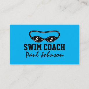 Logo für die Swim-Coach-Brille Visitenkarte