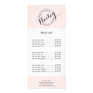 Logo für die Vintage Circle Briefmarke Makeup und Werbekarte