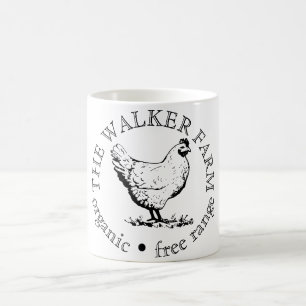 Logo für die Werbung für kundenspezifische landwir Kaffeetasse