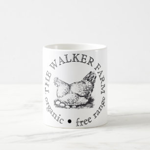 Logo für die Werbung für kundenspezifische landwir Kaffeetasse