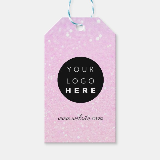 Logo für ein benutzerdefiniertes Unternehmen Besch Geschenkanhänger (Vorderseite)