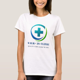 ➕ Logo für eine Walk-In-Klinik für das Family Medi T-Shirt
