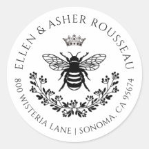 Logo für Elegant Bee Floral Newlyweds