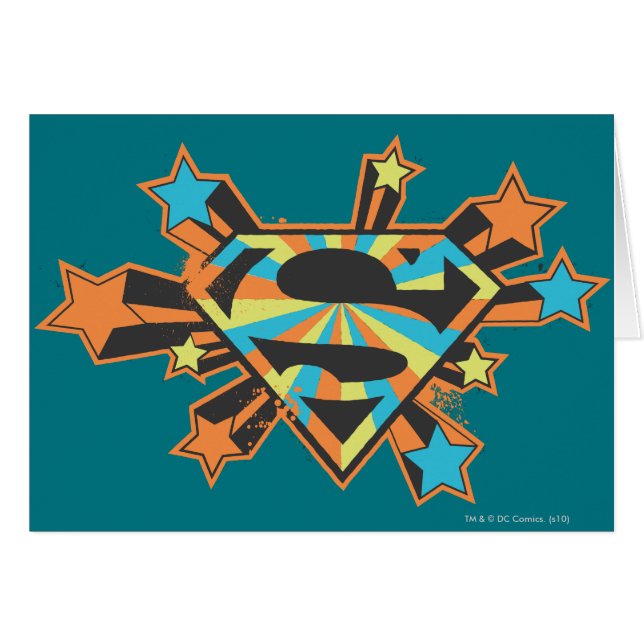 Logo für farbige Supergirl-Stars (Vorderseite (Horizontal))