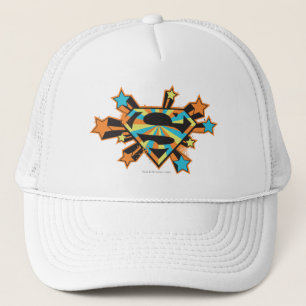 Logo für farbige Supergirl-Stars Truckerkappe
