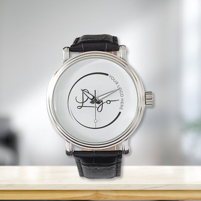 Logo für Firmennamen Werbung Armbanduhr (Von Creator hochgeladen)