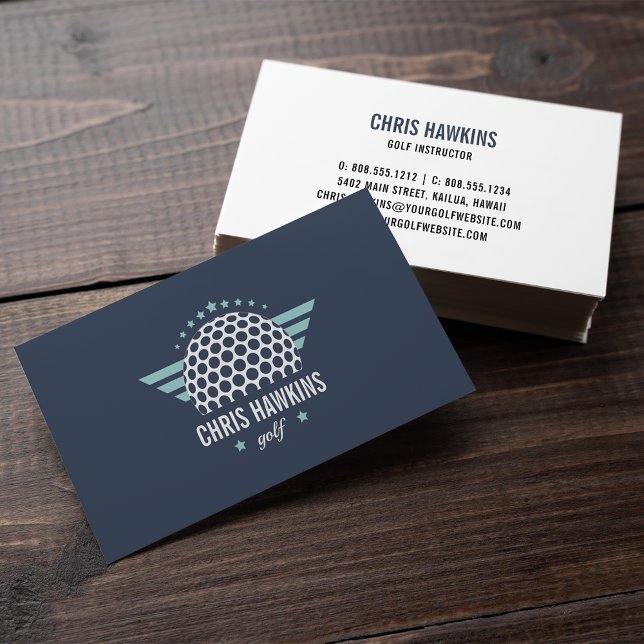Logo für Golf-Ball | Golf Pro oder Instructor Visitenkarte (Von Creator hochgeladen)